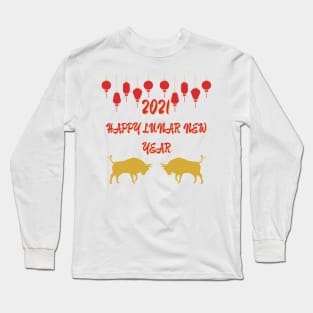 Happy Lunar New Year 2021 Long Sleeve T-Shirt